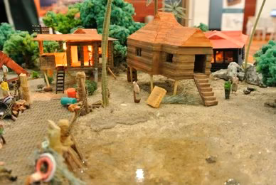 Modeling Lowpoly Cartoon Fishing House In Maya