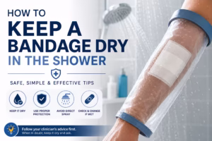 How to Keep a Bandage Dry in the Shower Safe Methods, Risks, and What to Do If It Gets Wet