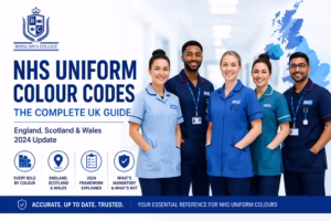 NHS uniform colour codes guide