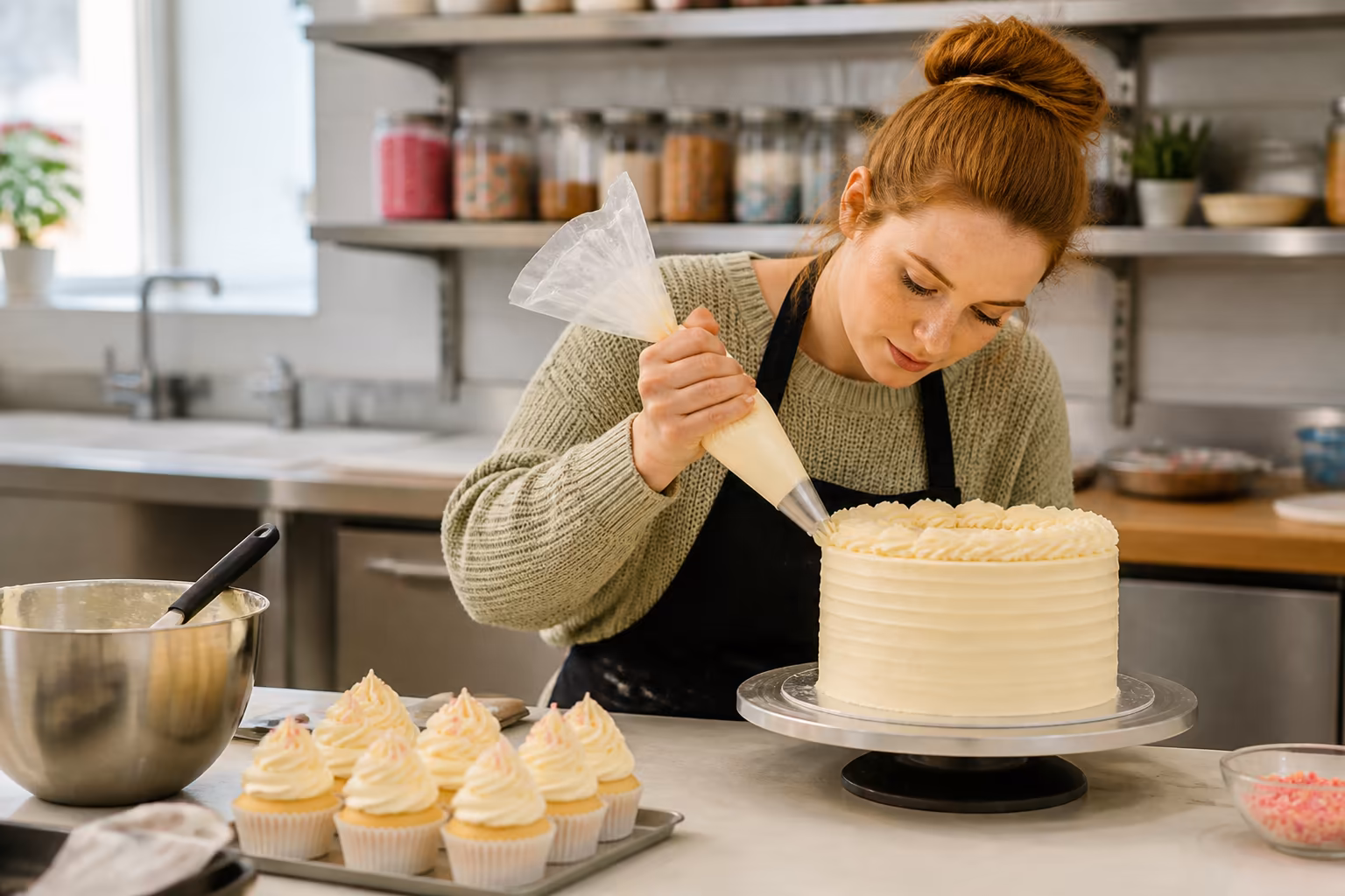 Buttercream Cake Decorating-89278 Buttercream Cake Decorating-89278