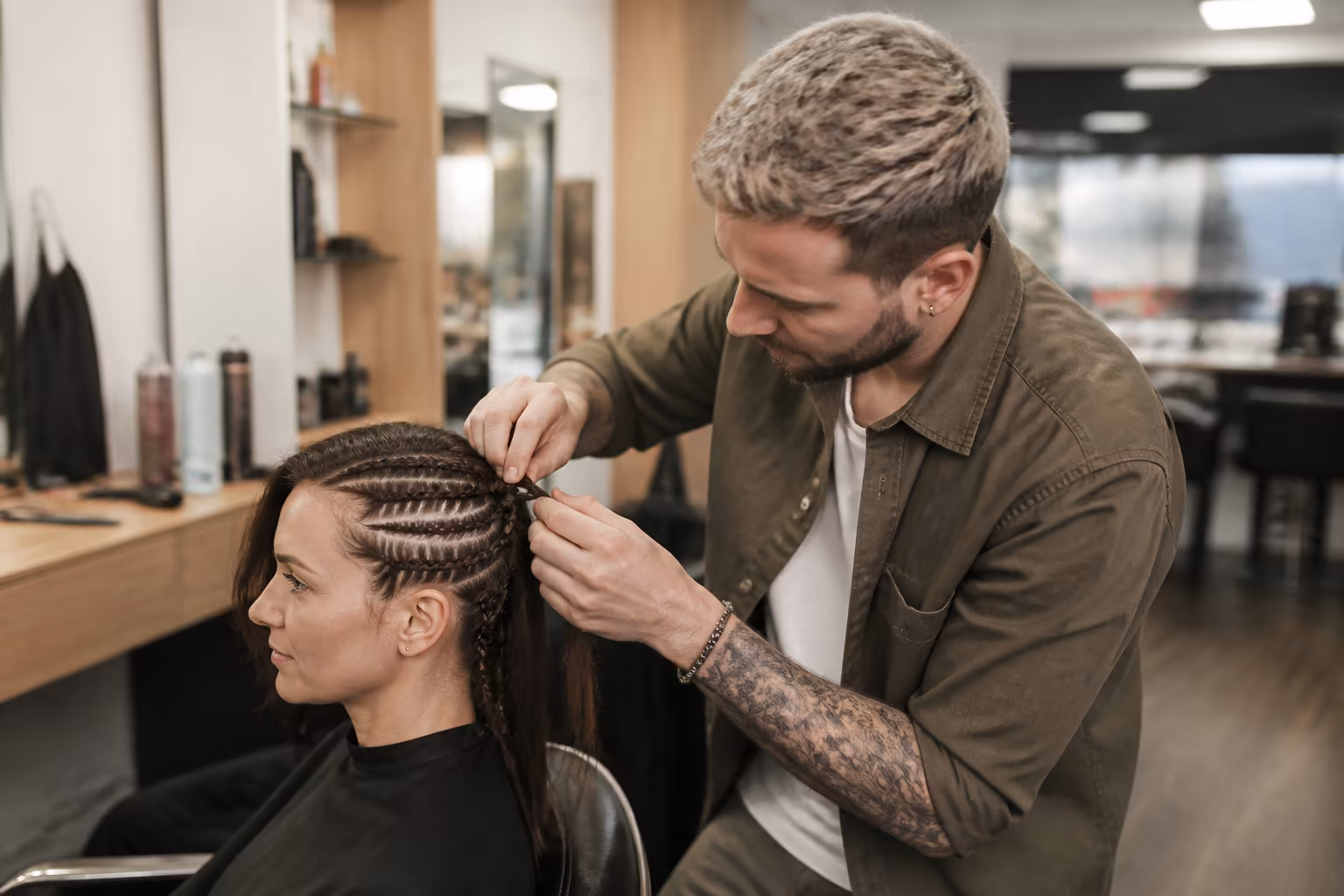 Hairdressing and Hair Braiding-92868 Hairdressing and Hair Braiding-92868
