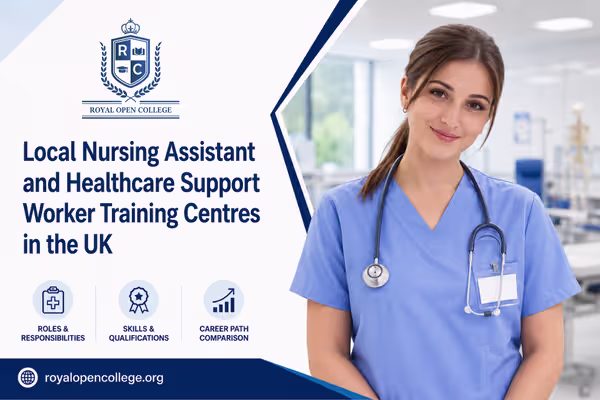 Local Nursing Assistant and Healthcare Support Worker Training Centres in the UK