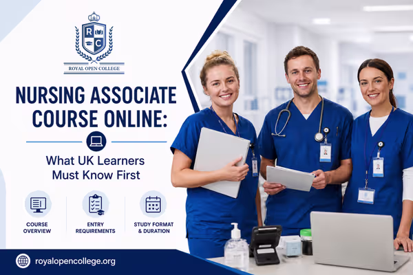 Nursing Associate Course Online: What UK Learners Must Know First