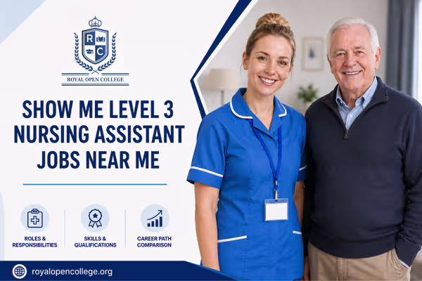 Show me Level 3 nursing assistant jobs near me
