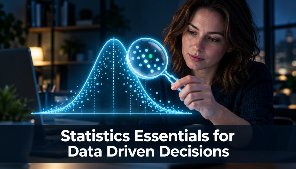 Statistics Essentials for Data Driven Decisions